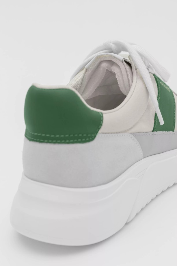 Genesis Vintage Loper Wit Groen Axel Arigato