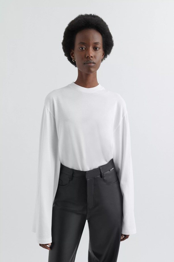 Local T-shirt Met Lange Mouwen Axel Arigato Wit