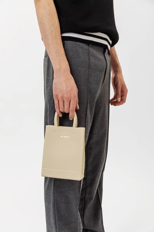 Boodschappentas Mini Axel Arigato Lichtbeige