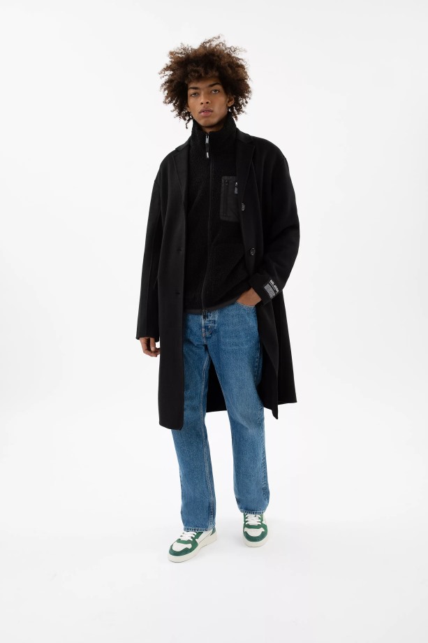 Billie Fleecejack Zwart Axel Arigato