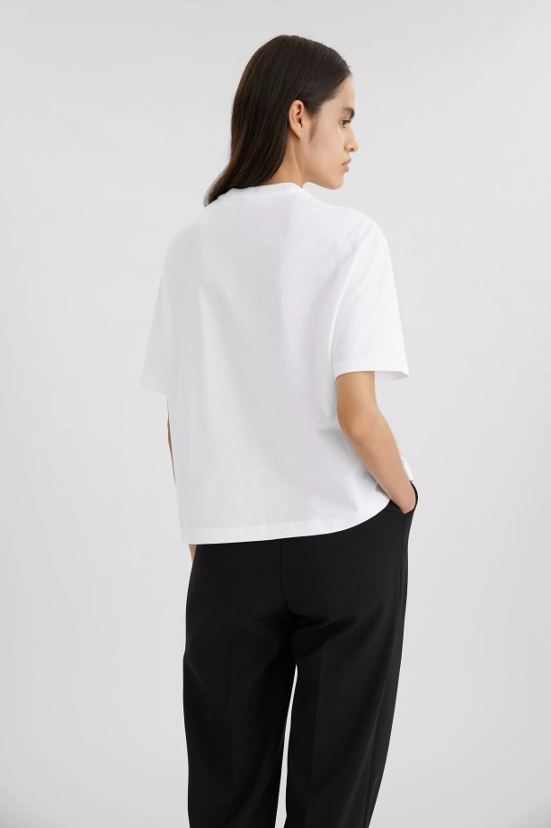 Mute T-shirt Wit Axel Arigato