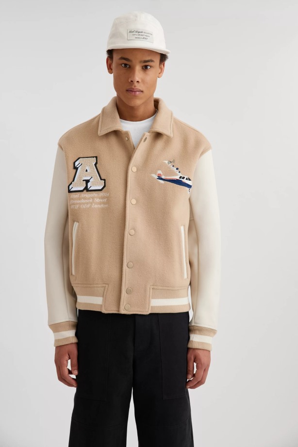 Mayday Varsity Bommenwerper Axel Arigato Beige