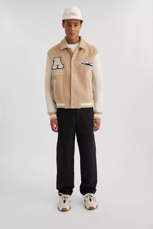 Mayday Varsity Bommenwerper Axel Arigato Beige