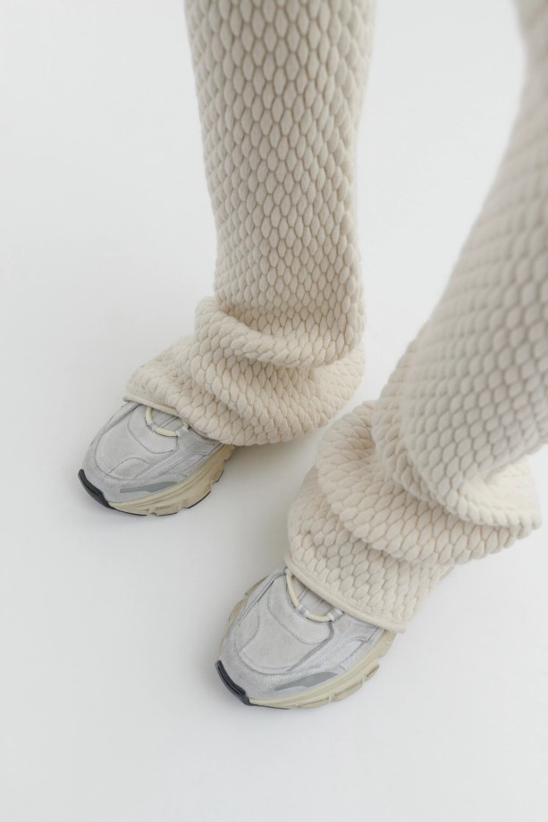 Axel Arigato Gebroken Witte Sense Flare Broek