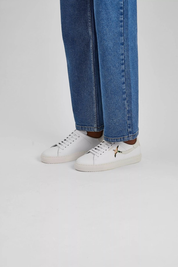 Clean 90 Stripe Bee Bird Axel Arigato Wit Beige