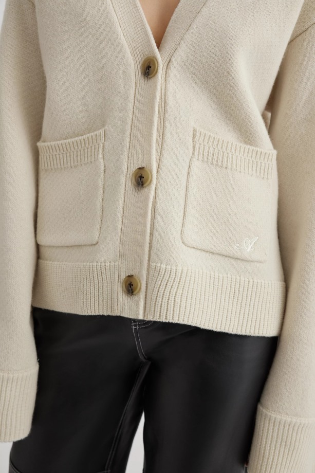 Axel Arigato Memory Relaxed Vest Ecru