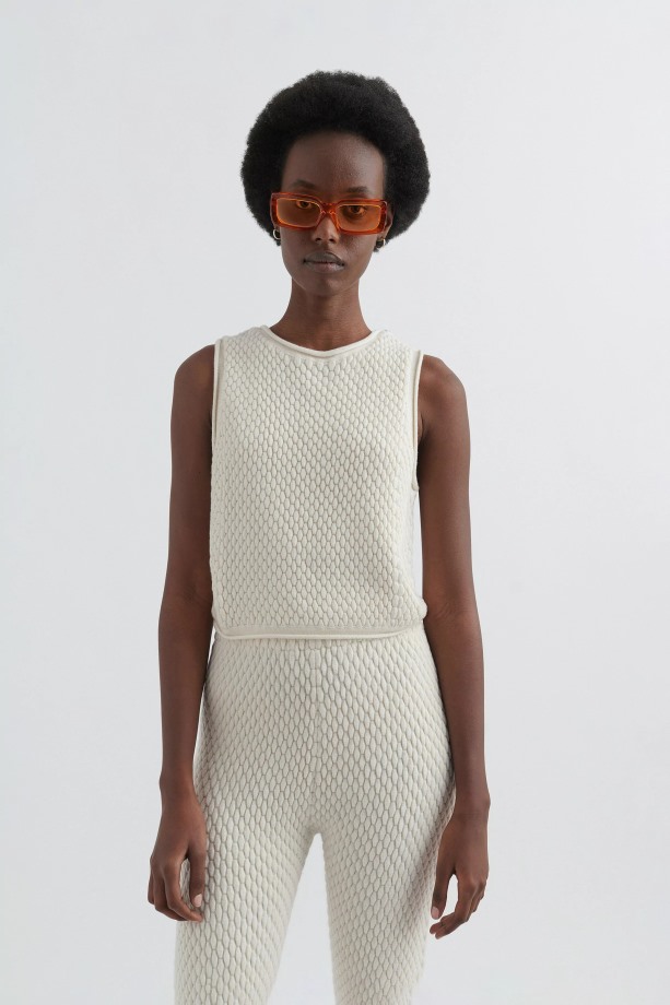 Sense Tanktop Axel Arigato Gebroken Wit