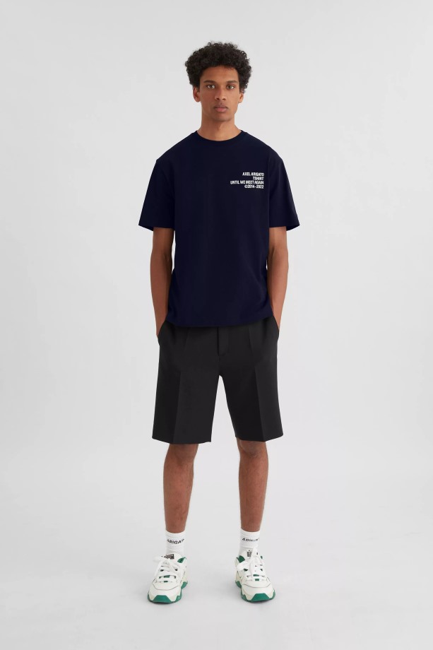 Escape Axel T-shirt Marineblauw Axel Arigato