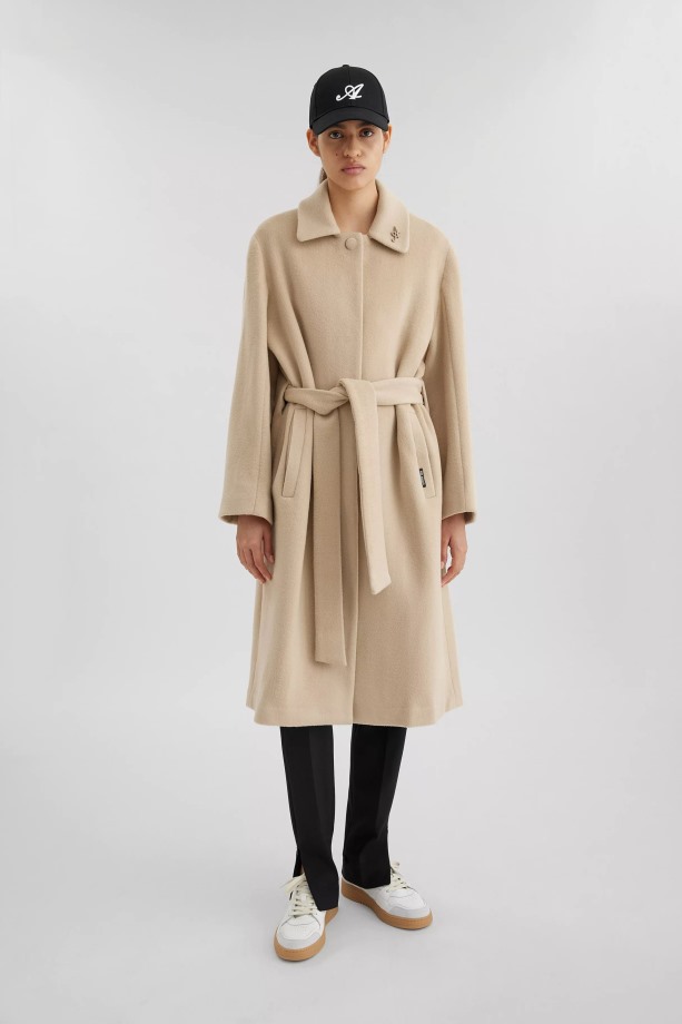 Millenium Wollen Jas Axel Arigato Lichtbeige