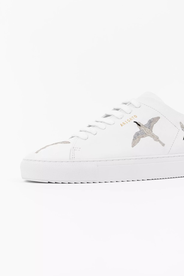 Schoon 90 Bijenvogels Wit Zilver Axel Arigato