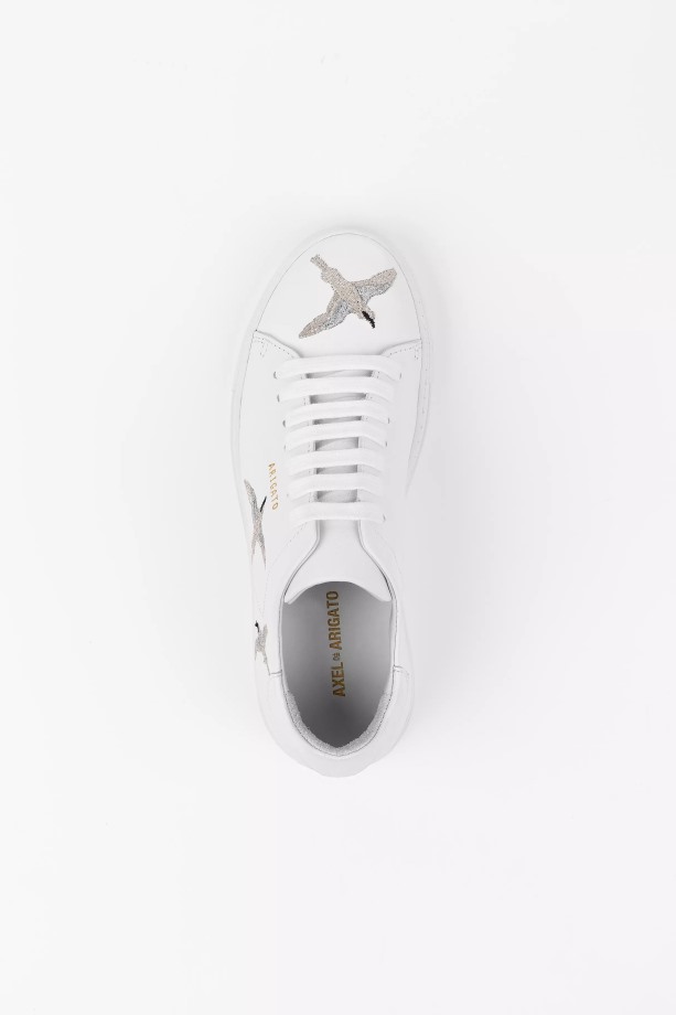 Schoon 90 Bijenvogels Wit Zilver Axel Arigato