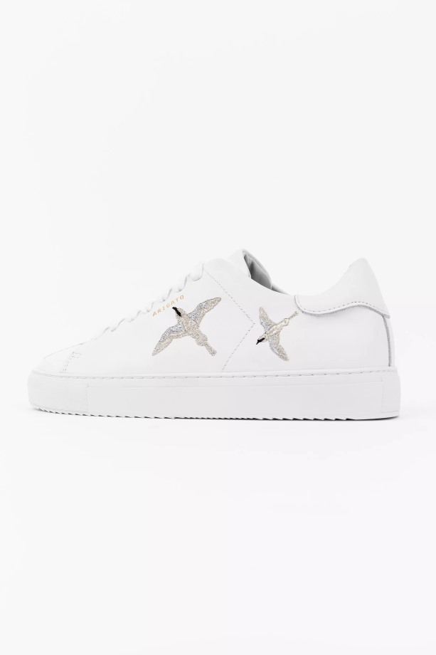 Schoon 90 Bijenvogels Wit Zilver Axel Arigato