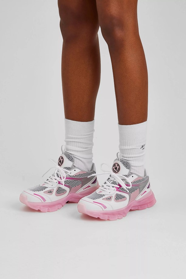 Axel Arigato Marathonloper Wit Roze