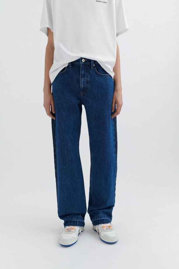 Hybride Jeans Middenblauw Donkerblauw Axel Arigato