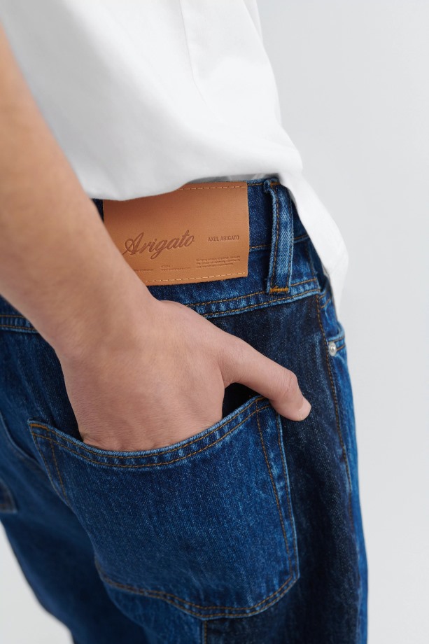 Hybride Jeans Middenblauw Donkerblauw Axel Arigato