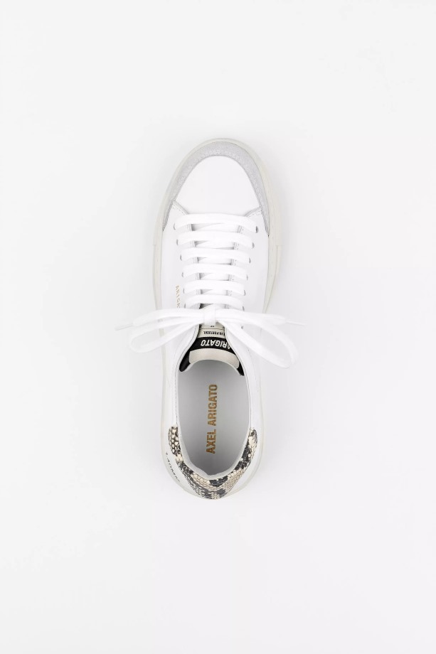 Axel Arigato Clean 90 Triple Animal Witte Slang Zwart