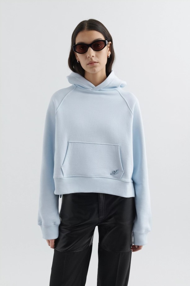 Axel Arigato Skywriting Rio Cropped Hoodie
