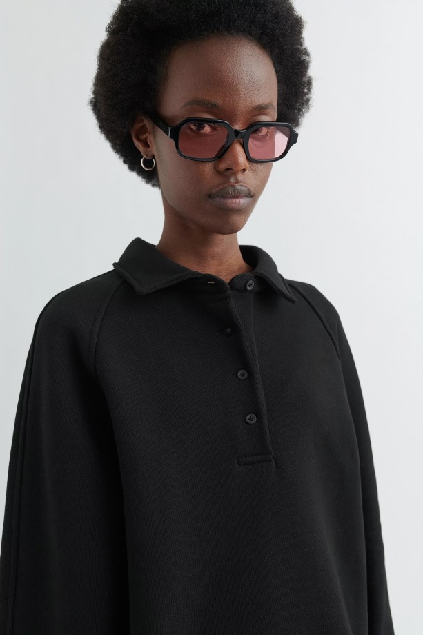 Sunday Polo Sweatshirt Axel Arigato Zwart