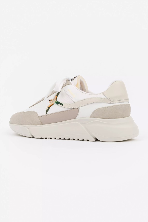 Axel Arigato Genesis Stripe Bij Vogel Wit Beige