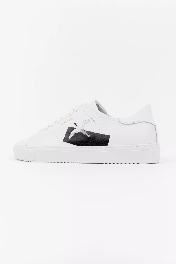 Axel Arigato Wit Zwart Clean 90 Tape Bird