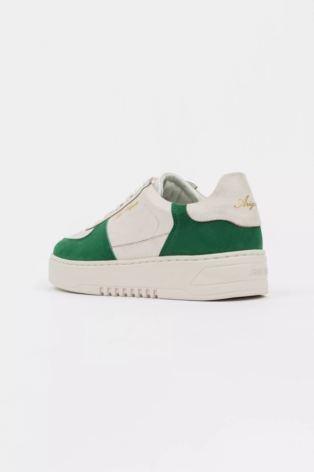 Orbit Sneaker Wit Boerenkool Groen Axel Arigato