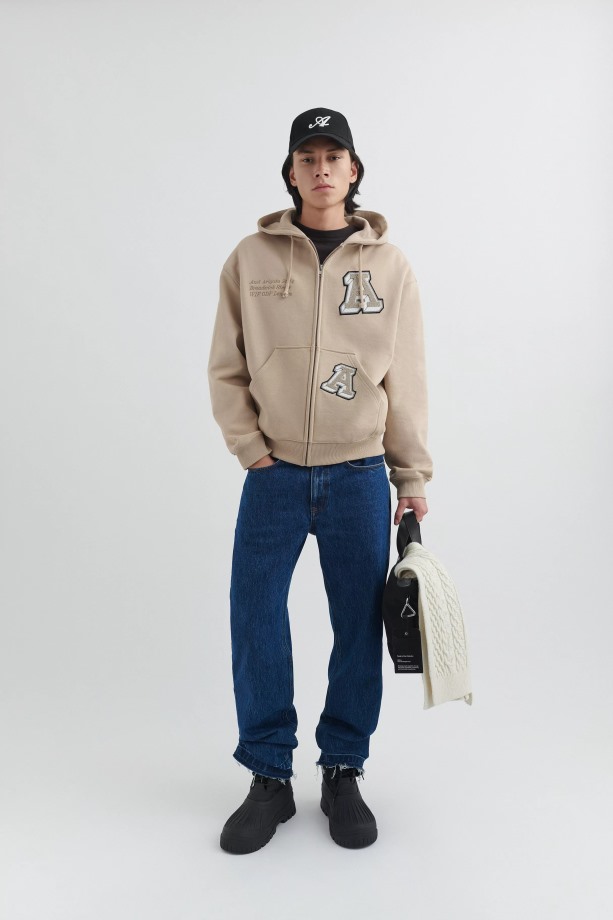 Axel Arigato Licht Taupe Illusie Hoodie