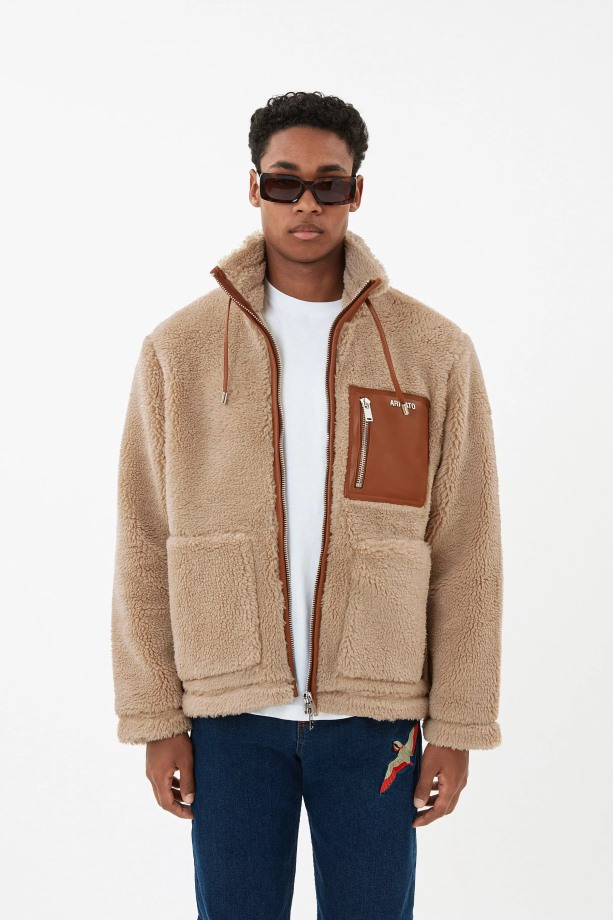 Mica Jas Beige Bruin Axel Arigato