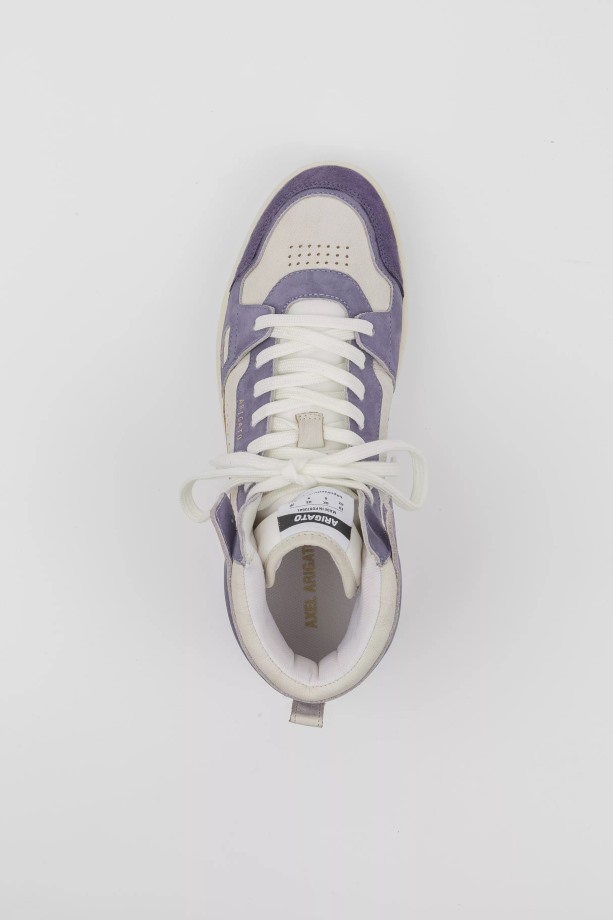 Axel Arigato Cremine Purple Dice Hi Sneaker