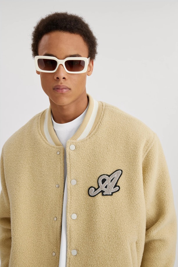 Off Court Bomber Lichtbeige Axel Arigato