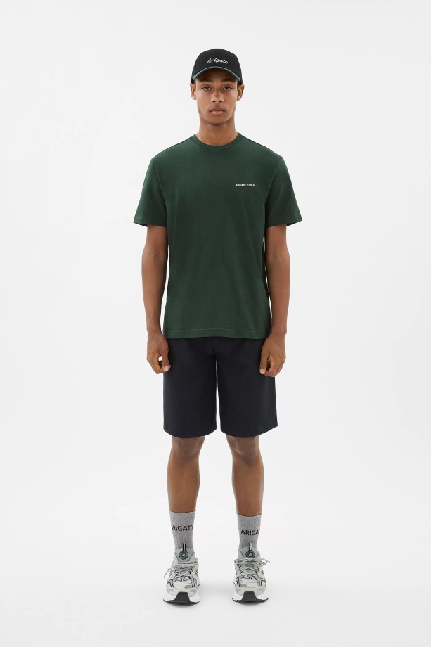 Monogram T-shirt Groen Axel Arigato