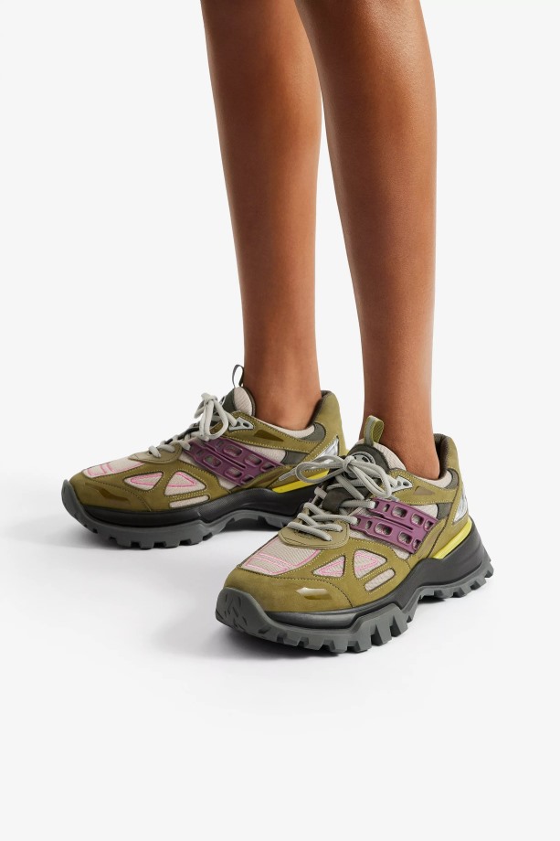 Axel Arigato Marathon R-tic Groen Paars