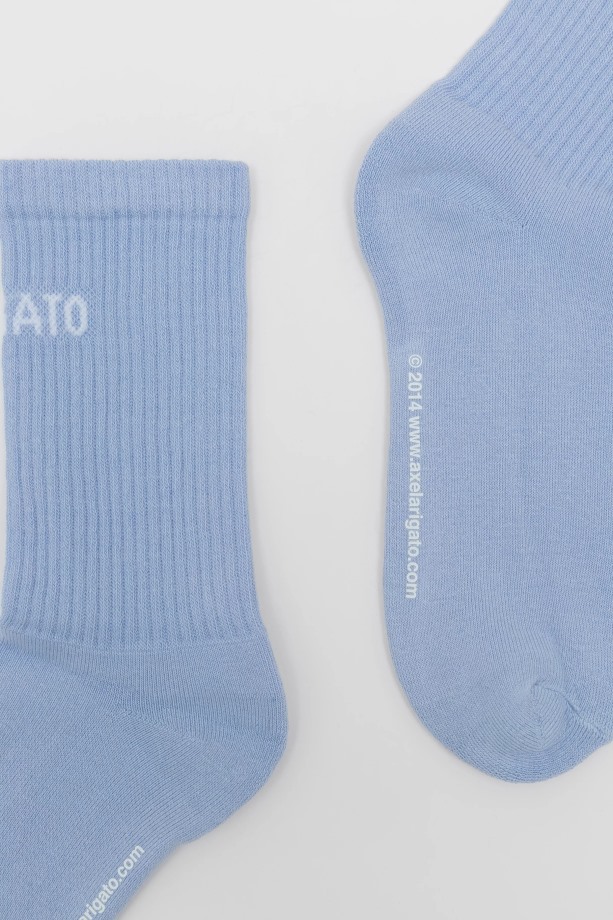 Arigato Logo Tube Sokken Axel Arigato Skyway Blauw