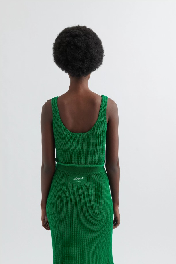 Grid Tanktop Axel Arigato Jolly Green
