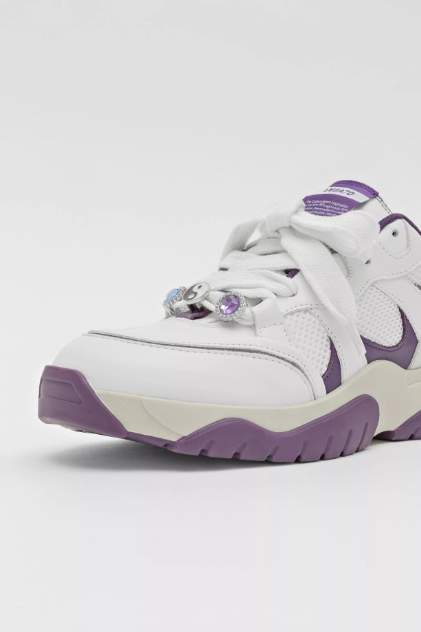 Axel Arigato Wit Paars Meerval Lo