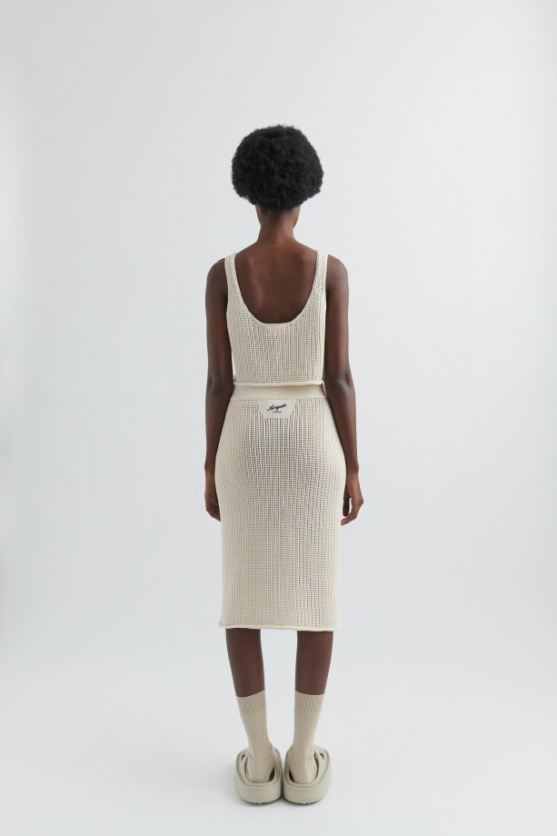 Axel Arigato Off White Grid Tanktop