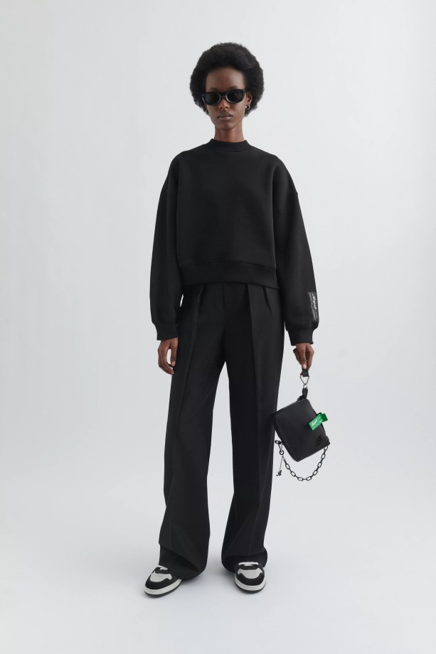 Axel Arigato Effen Sweatshirt Zwart