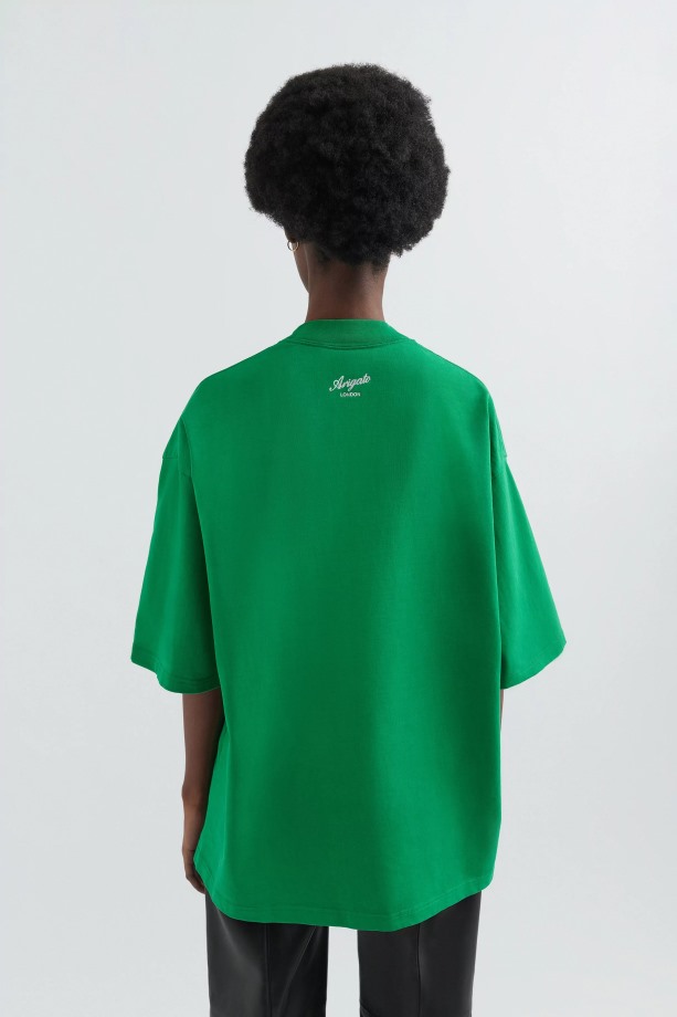 Axel Arigato Formule Oversized T-shirt Jolly Green