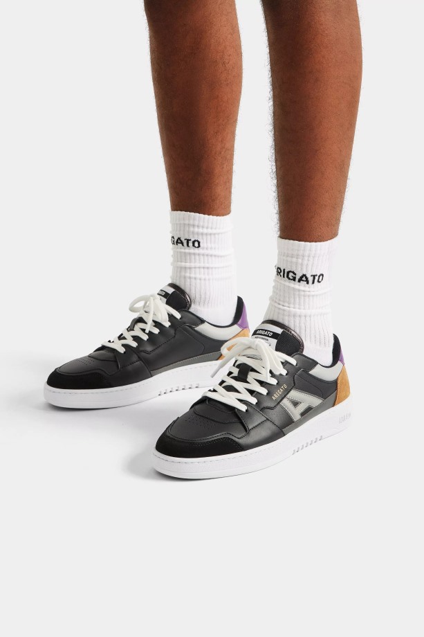 Axel Arigato A-Dice Lo Sneaker Zwart Paars