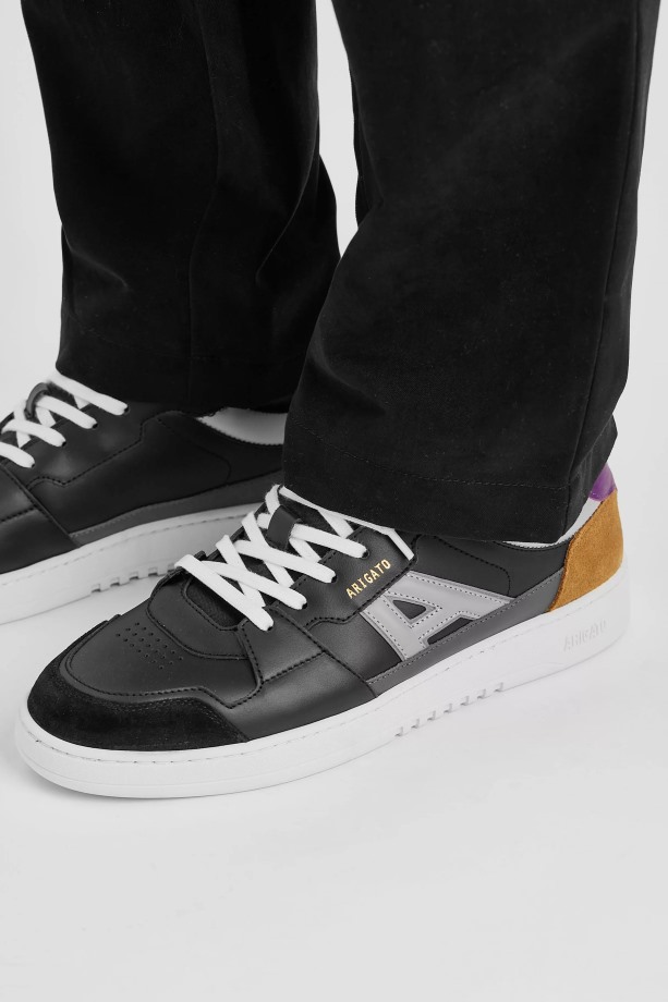 Axel Arigato A-Dice Lo Sneaker Zwart Paars