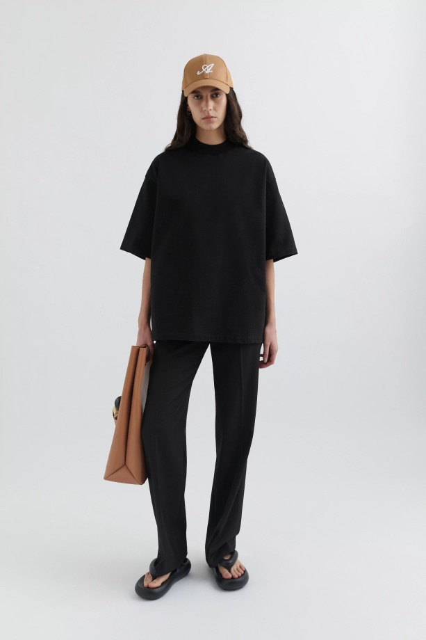 Axel Arigato Zwart Formule Oversized T-shirt