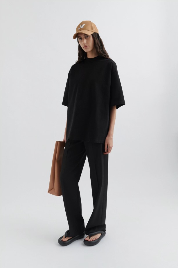 Axel Arigato Zwart Formule Oversized T-shirt