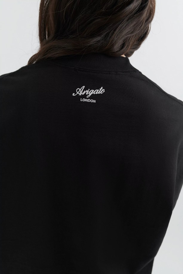 Axel Arigato Zwart Formule Oversized T-shirt