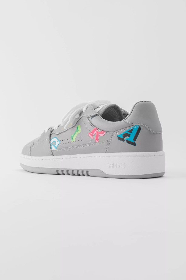 Axel Arigato Grijze Dobbelstenen Lo Monogram