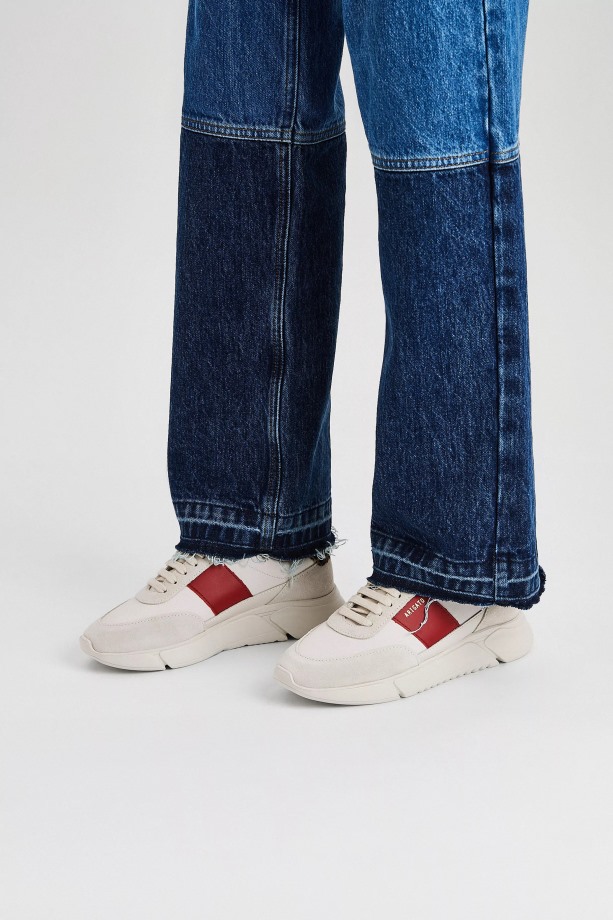 Axel Arigato Cremino Bordeaux Luipaard Genesis Vintage Runner