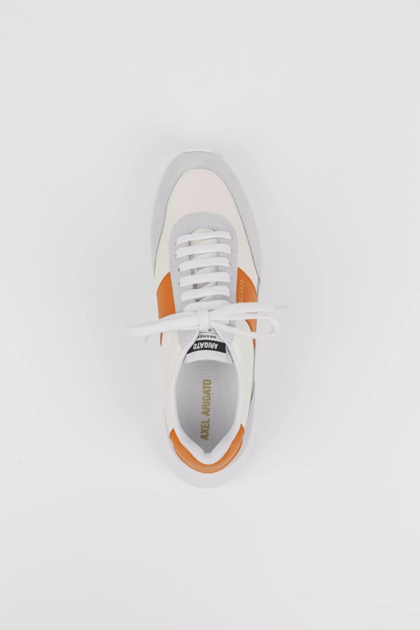 Genesis Vintage Loper Wit Oranje Axel Arigato