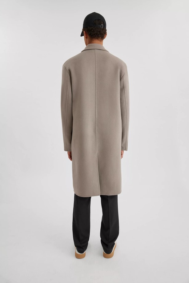 Axel Arigato Fiction Wollen Jas Steengrijs