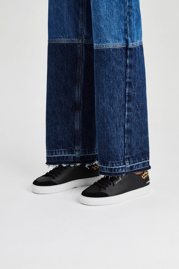 Clean 90 Triple Animal Axel Arigato Black Leopard Cremino