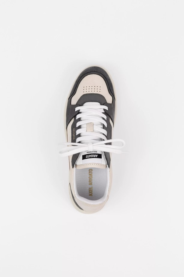 Axel Arigato Wit Grijze Dice Lo Sneaker