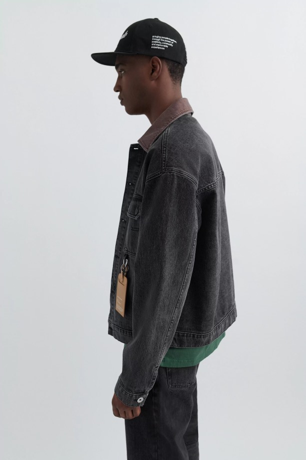 West Jas Axel Arigato Gewassen Zwart