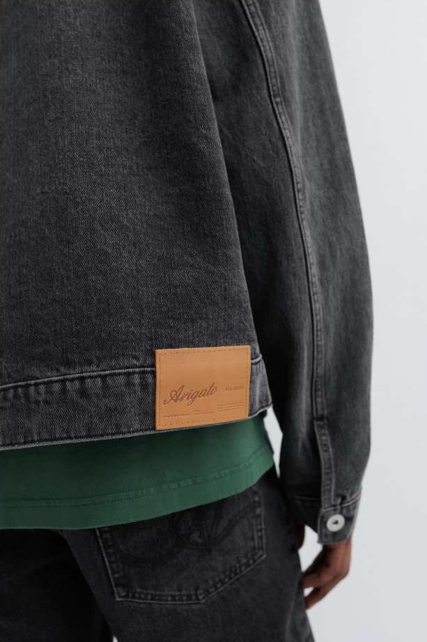 West Jas Axel Arigato Gewassen Zwart